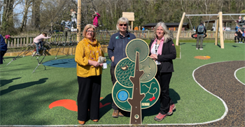 Porthkerry play area opening